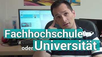 Studium FH oder Uni. Fachhochschule oder Universität? Entscheidungsproblem?