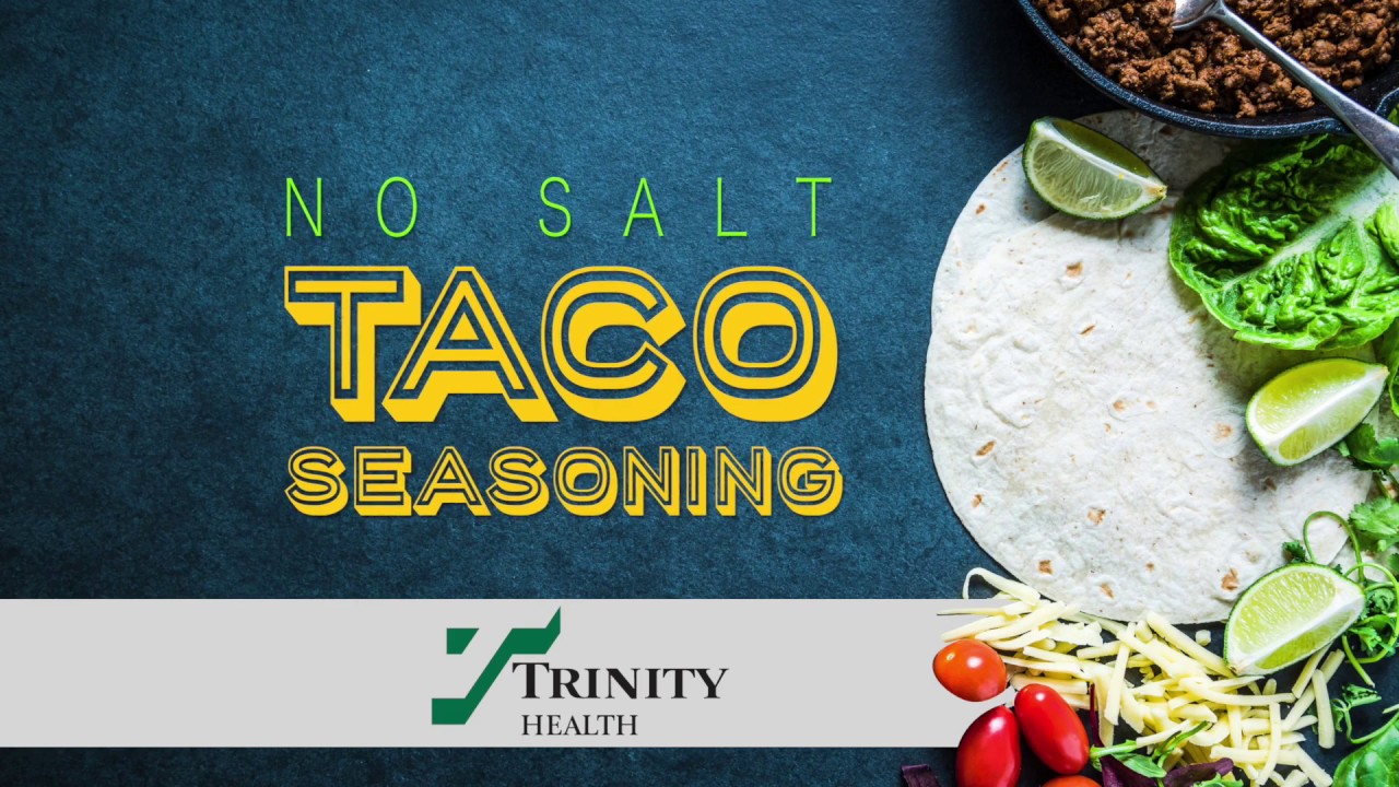 No Salt Taco Seasoning 