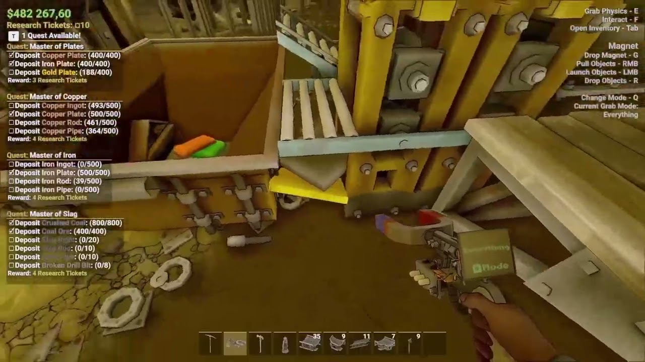 minemogul is design and build a factory deep underground