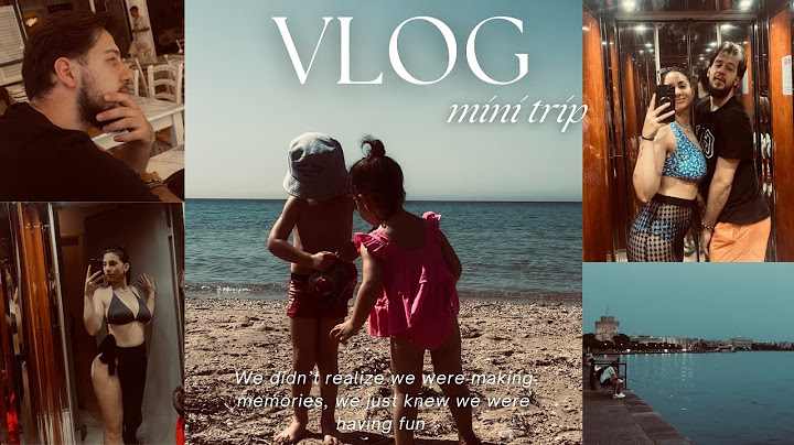 VLOG - mini family trip  - Πρώτο μπάνιο για το 2024