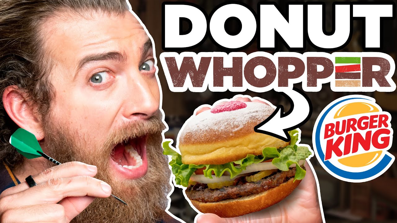 International Burger King Taste Test YouTube