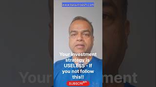 Your investment strategy is USELESS - If you not follow this!! #investingforfreedom #mutualfunds