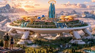This Entire City Can Walk — 1 Hour Inside Humanity’s Moving Home | Year 3800 | 4K Relaxing Video screenshot 5