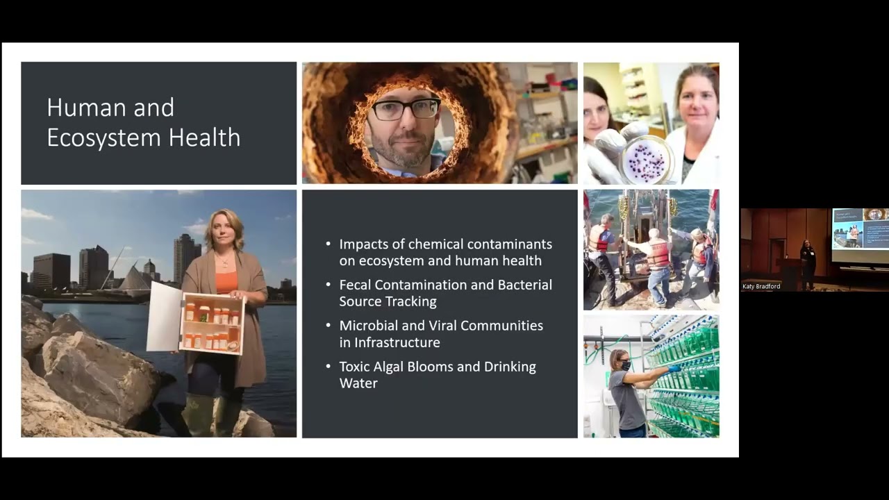 School of Freshwater Sciences Connecting with the Community - 2023 WI Lakes & Rivers Convention