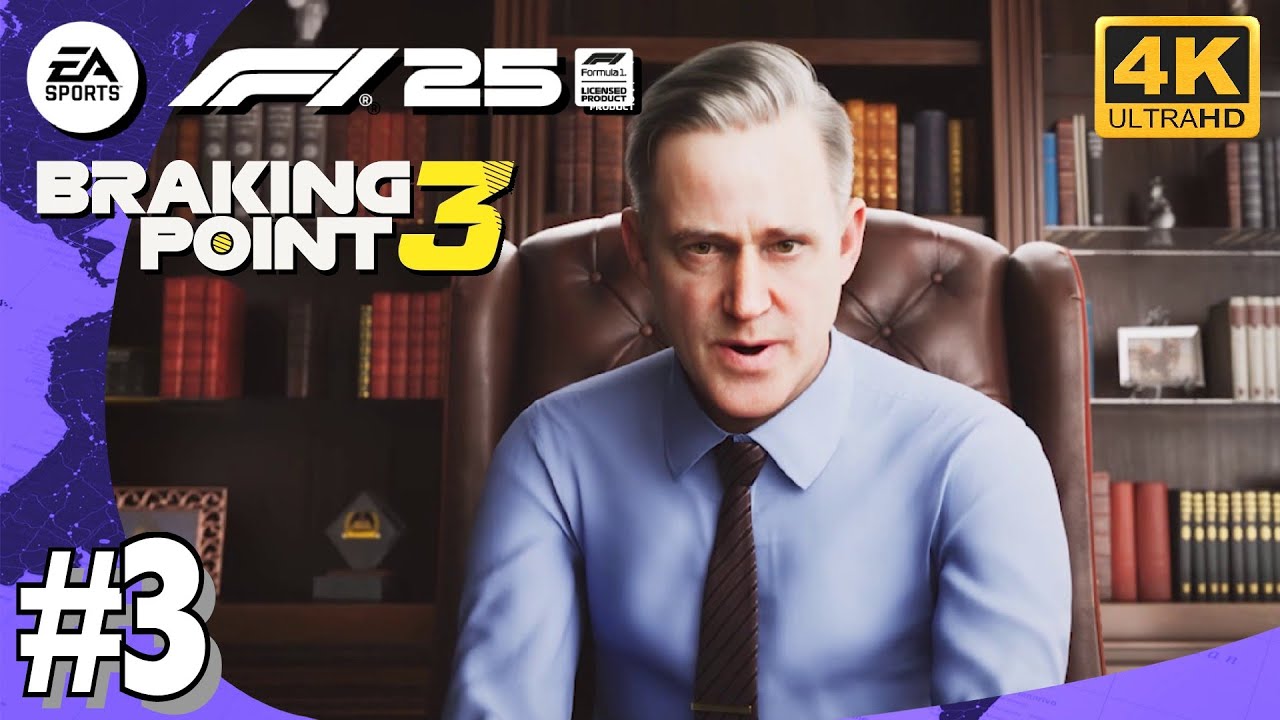 F1 25 POINT DE RUPTURE 3 - CHAPITRE 5 & 6 États-Unis & Brésil - BRAKING POINT 3 4K Ultra 60fps