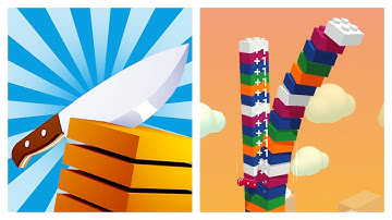 Slice It All Gameplay - Android Ios Gameplay, Mobile Gameplay (Levels 45-48)