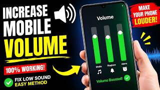 How to Increase Mobile Volume | Fix Low Sound on Any Android Phone (2026)