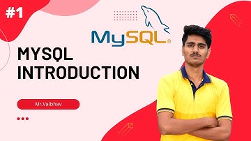 #1 MySQL Introduction | Complete MySQL Course  in Hindi 🔥 | Mr.Vaibhav |