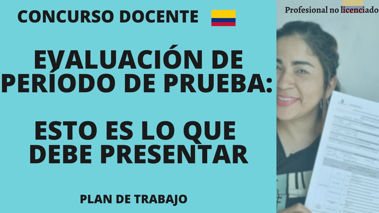 Contribuciones y resultados - Evaluación de período de prueba || # ...