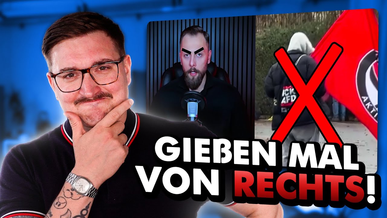 Ein Blick auf Gießen von RECHTS