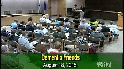 Dementia Friends 8/18 /15