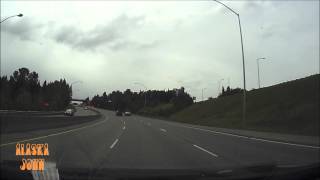 ALASKA BAD DRIVER - Work Zone Speeder