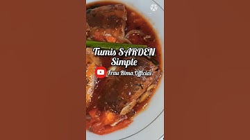 Tumis Sarden Simple | Cara Mengolah Sarden Kalengan Lebih Enak #Shorts