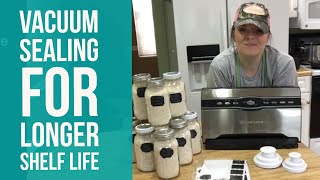 How To Vacuum Seal Mason Jars With The FoodSaver 3880