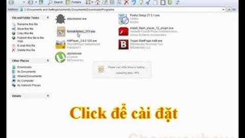 Cách cắt một đoạn nhạc để làm nhạc chuông (bằng Format factory)