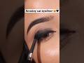 How to do smokey cat eyeliner makeup look ytshorts youtubeshorts youtube glamreel