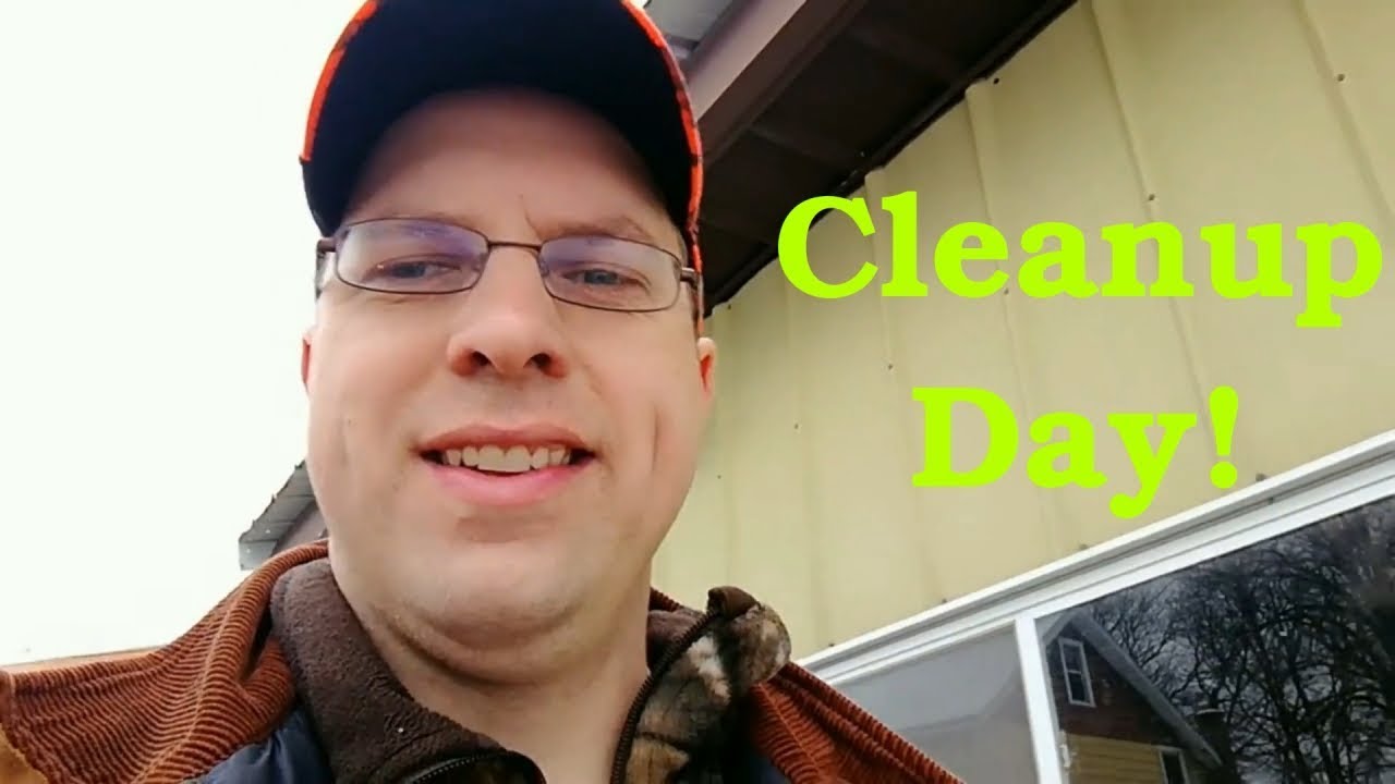 Cleaning up the garage and getting ready for winter car repairs - YouTube