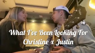 What I've been looking for - Christine Samson and Justine Vasquez Song Cover // First Collab