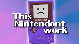 Nintendo Game Boy Color - Not playing games? Let’s fix it!