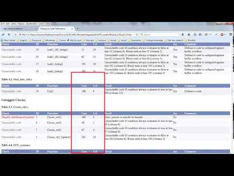 Documenting Polyspace Results Using Reports