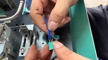 Pneumatic Dual Solder Feed Semi Automatic Soldering Machine Switch and Plug Soldering Special