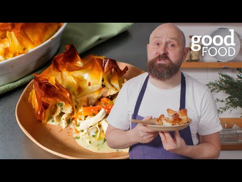 Ultimate Healthy Chicken Pie .. with a Show Stopping Topping!