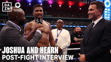 Anthony Joshua and Eddie Hearn Reflect on Loss at Wembley