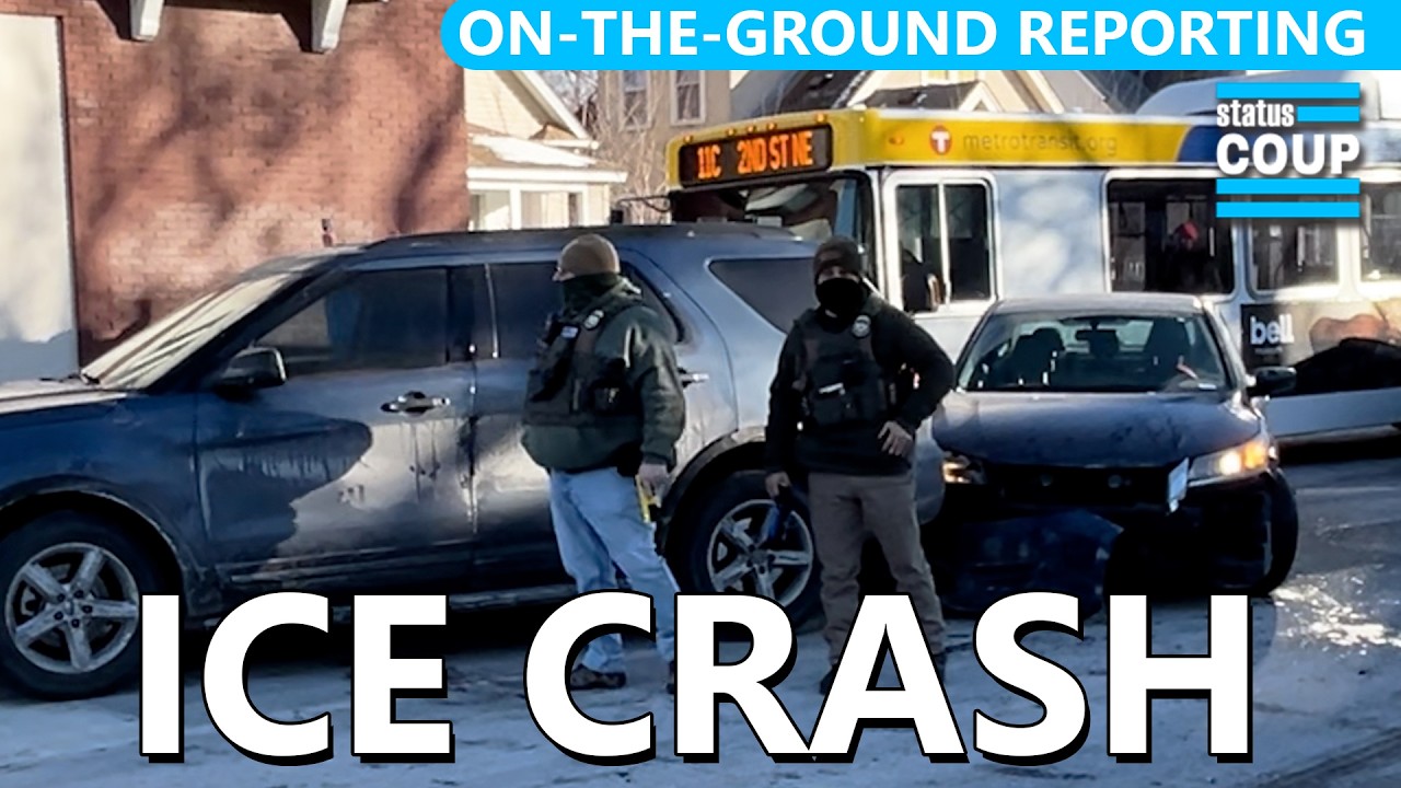 ICE CRASHES Into, STEALS Car in Front of Elementary School: “I’ll F*cking Spray You!”