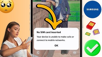 How to Fix No SIM card inserted Problem on Samsung Galaxy | No SIM Card Inserted in samsung