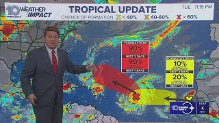 Invest 92-L Could Become Tropical Storm Gabrielle Soon See The Latest Track And Models