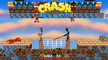 Crash Bandicoot - Back In Time Fangame: Aangepast level: Frosticle Kingdom door BlazeMan