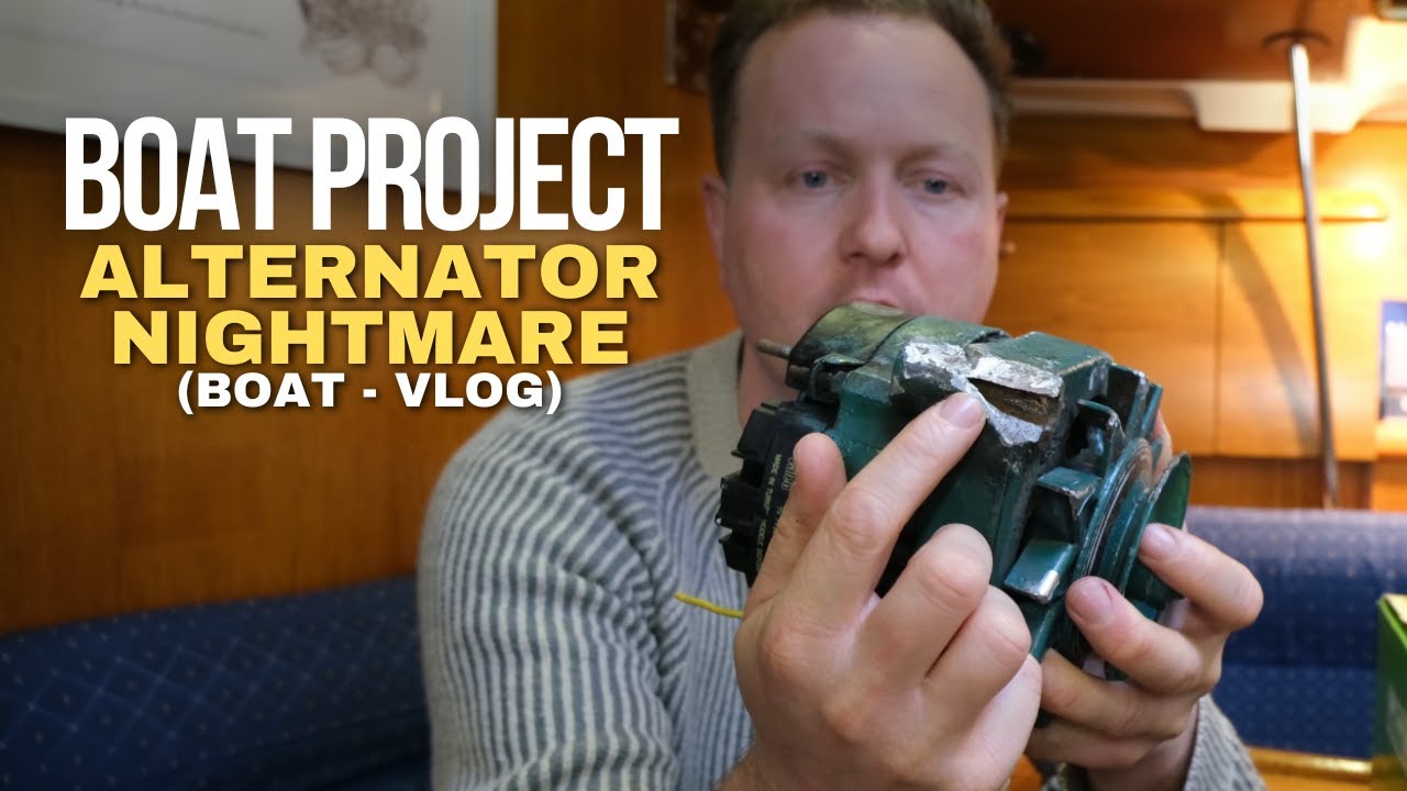 Модернизация литиевой батареи на моей парусной лодке. Неудачная замена генератора 