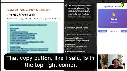 Create Interactive Language Flashcards with AI (No Coding!) | Free Claude AI Guide