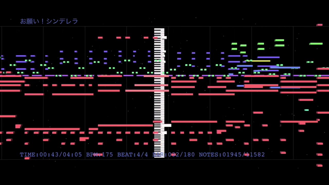お願い！シンデレラ【耳コピ】MIDI