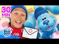 Open Mail With Blue & Josh! ✉️ 30 Minute Compilation | Blue's Clues & You!