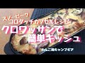 コロダッチカプセルレシピ　クロワッサンで簡単キッシュ　野田琺瑯　わんこ用キャンプギア