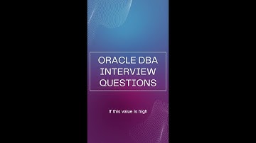 What is DB CPU wait event | Oracle DBA Interview questions.
