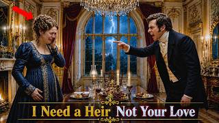 I Need a Heir, Not You!,The Duke's Heartless Words Made Her Cry… But Her Next Words Left Him Frozen