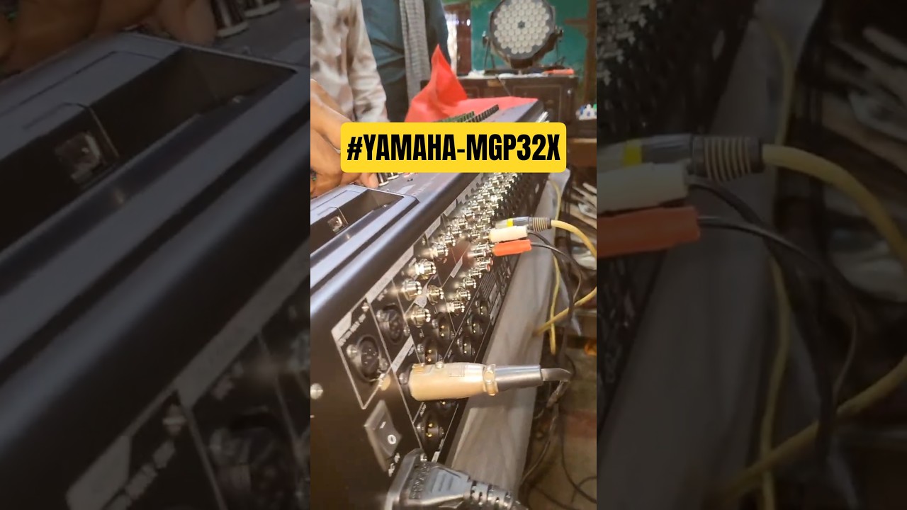 YAMAHA MIXER MODEL- MGP32X || 24 CHANNEL MIXER 