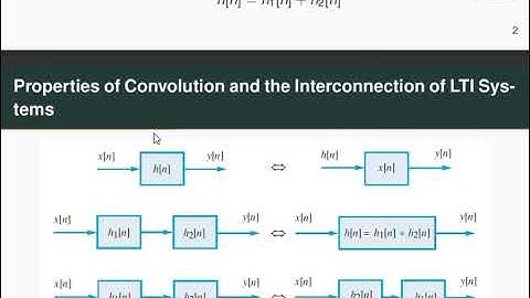 Digital Signal Processing | Chapter#02 | Properties of Convolution Sum for LTI-System | John Proakis