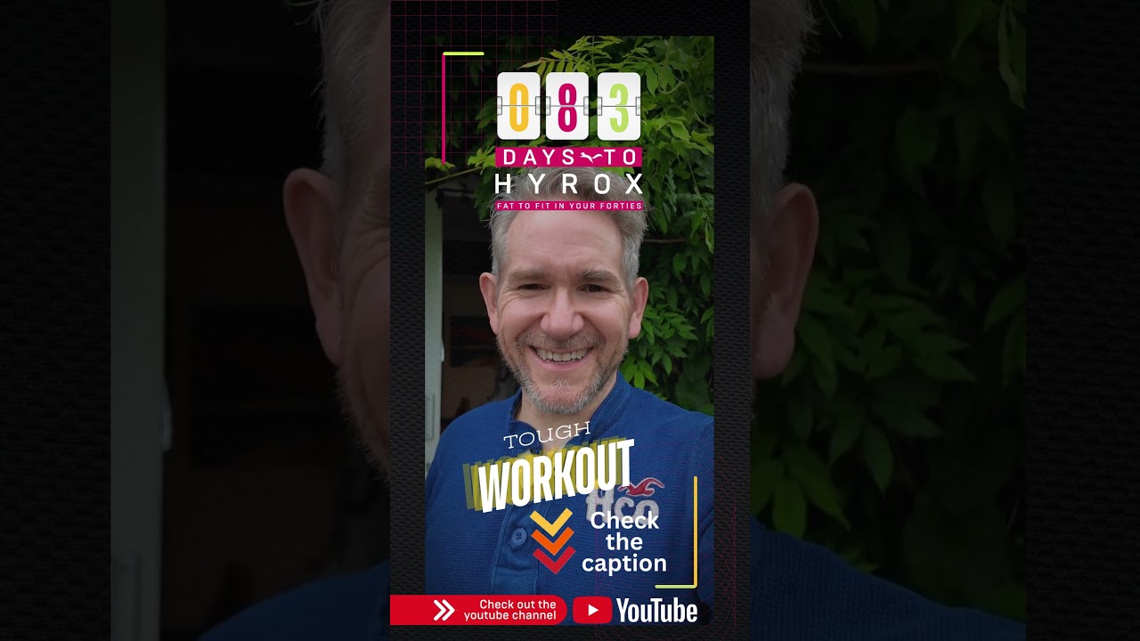 83 days to Hyrox - hard workout day