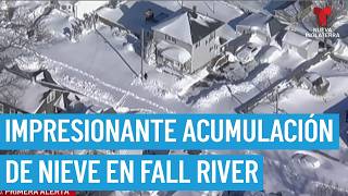 Extensa labor para que Fall River vuelva a la normalidad