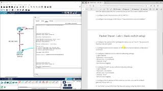 Lab 1 : Cisco Basic Switch & Router Setup for Management Access  | CCNA Routing & Switching