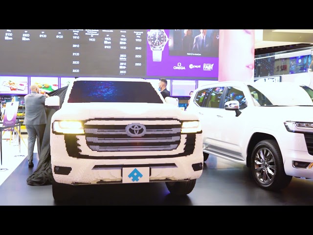 Video: TOYOTA | World's First 1:1 Scale LEGO Land Cruiser 300 |