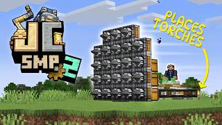 Just Create SMP S2 EP2 This Tunnel Bore Places Torches