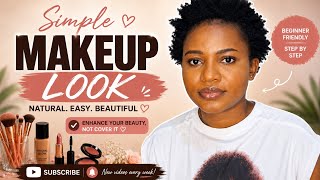Simple & Natural Makeup Look for Beginners | Easy Everyday Makeup Tutorial ✨ screenshot 2