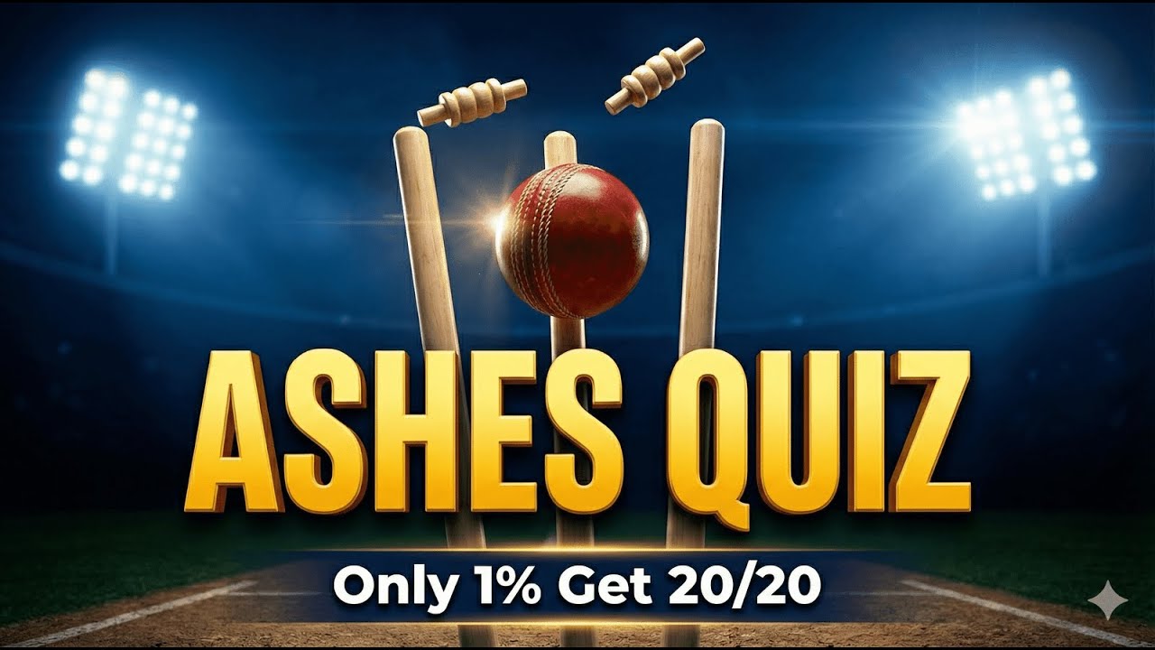 The Ultimate Ashes Cricket Quiz! 🏏 (Only 1% Get 20/20)