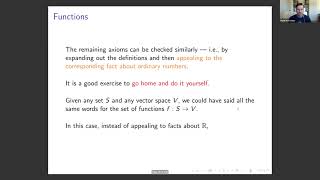 Math 54: Vector Spaces