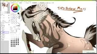 SAI Horse Shading Tutorial