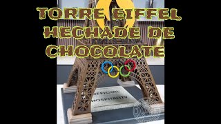 FEITA DE CHOCOLATE TORRE EIFFEL 🗼